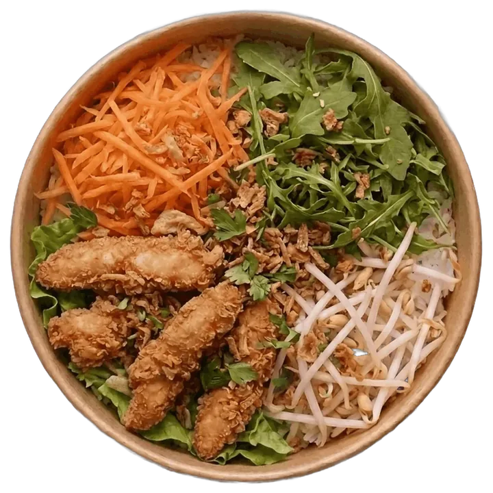 Poké Poulet Croustillant
