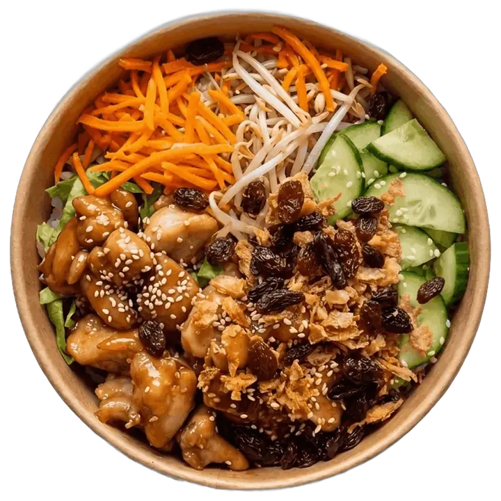 Poké Poulet Teriyaki