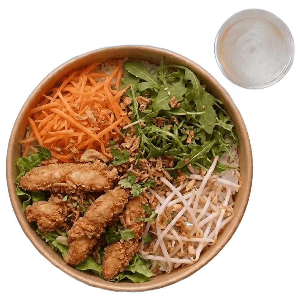 Poké Poulet Croustillant