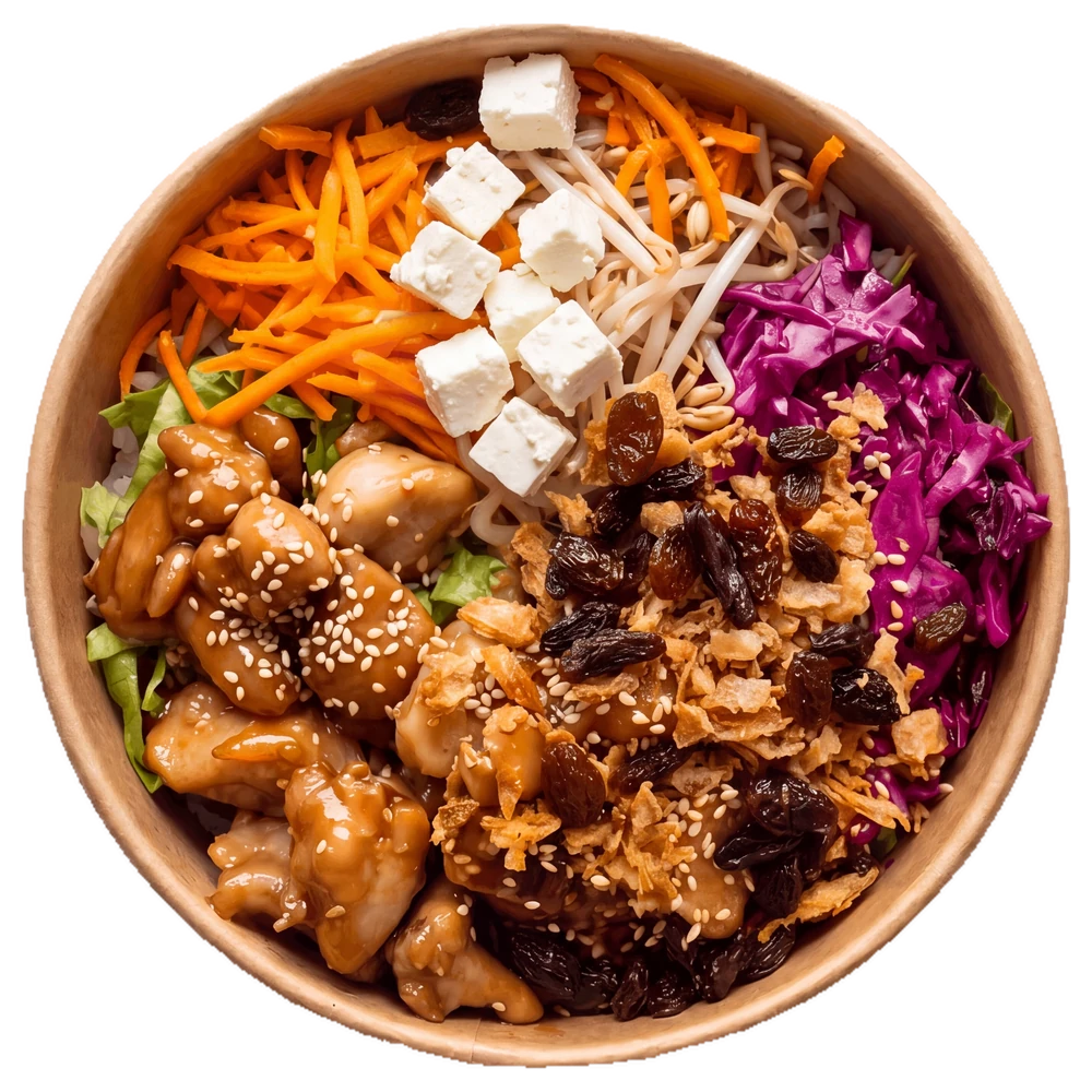 Poké Poulet Teriyaki