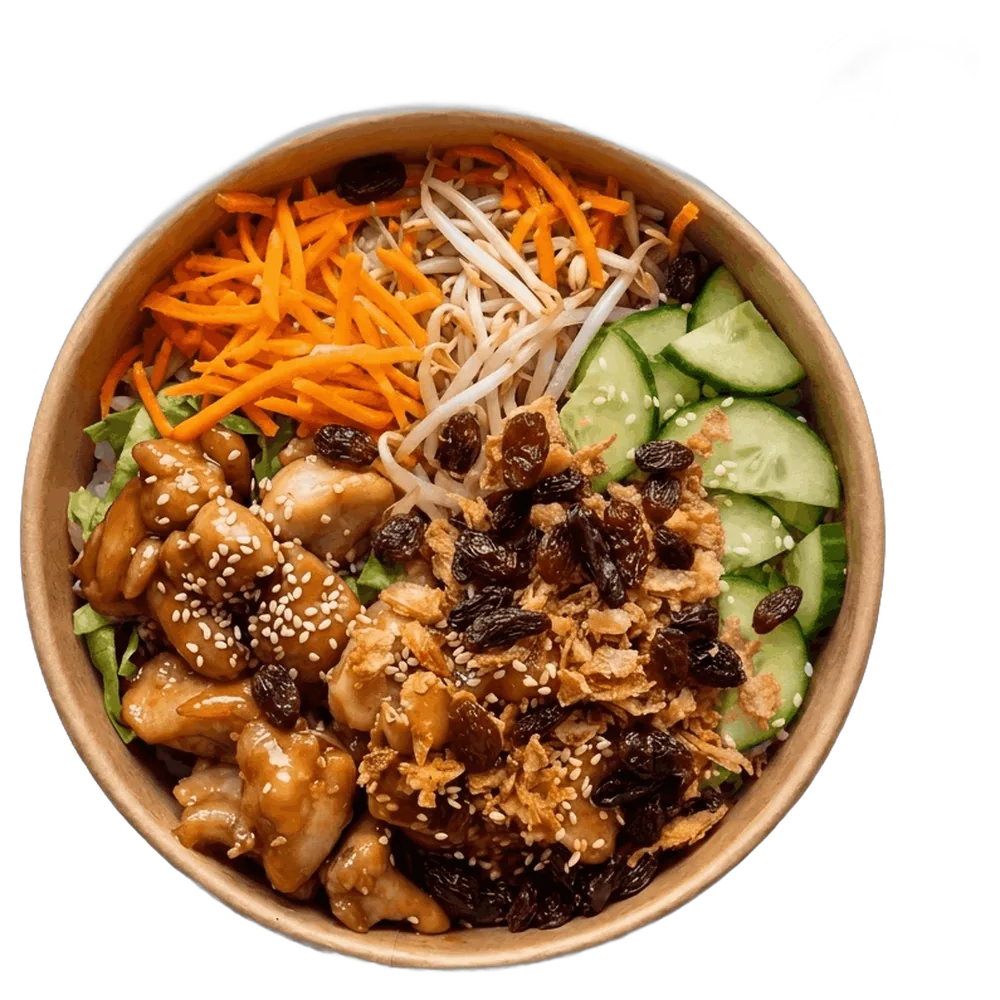 Poké Poulet Teriyaki