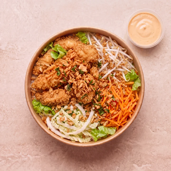 Poké Poulet Croustillant