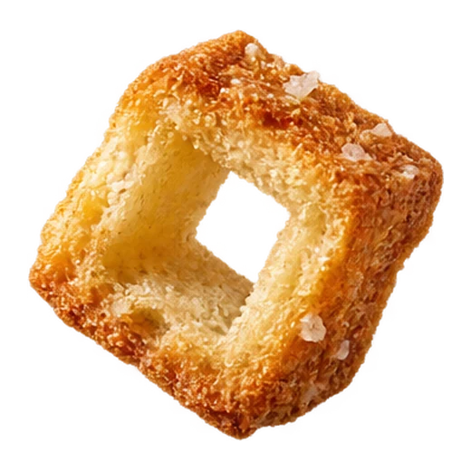 Croûtons de gaufre