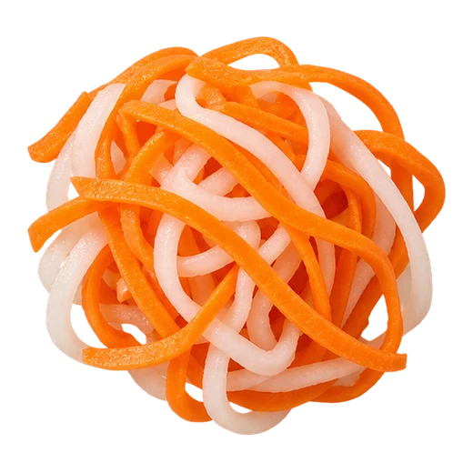 Carottes et radis marinés